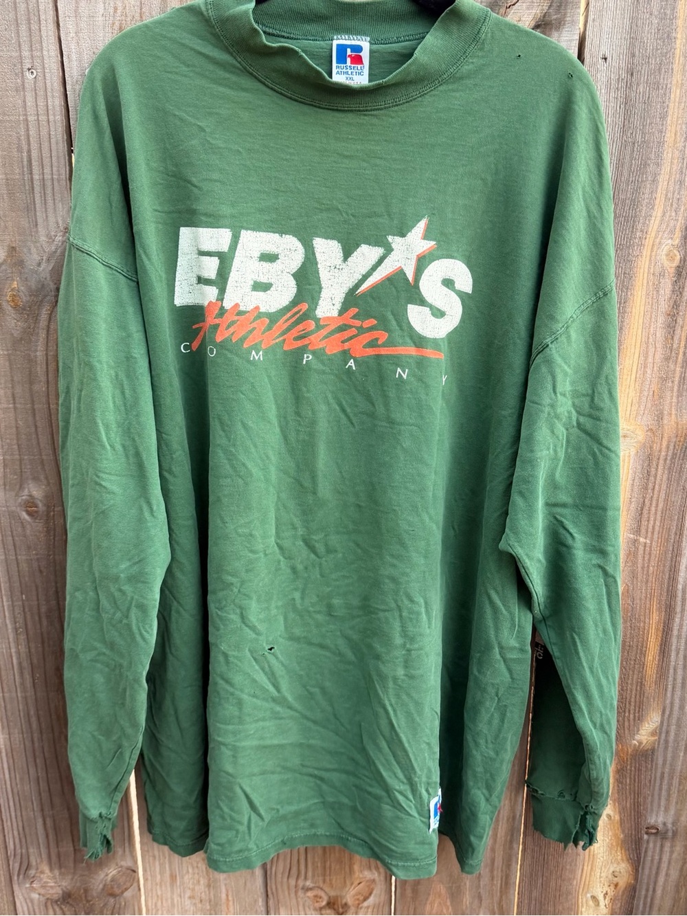 Vintage Russell Athletic Green Tee Size 2X
